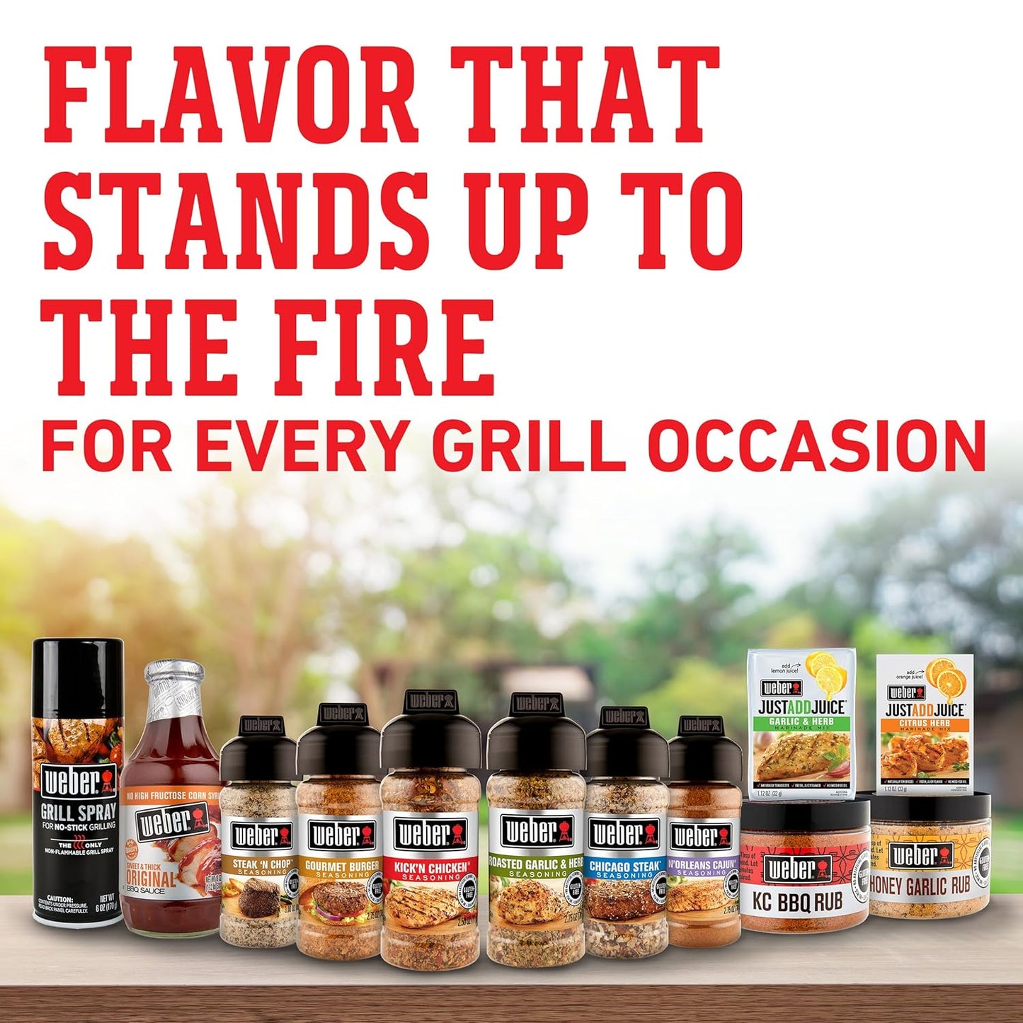Weber Steak Blend – Travel-Size Shaker for Grilling Steaks and Burgers Outdoors