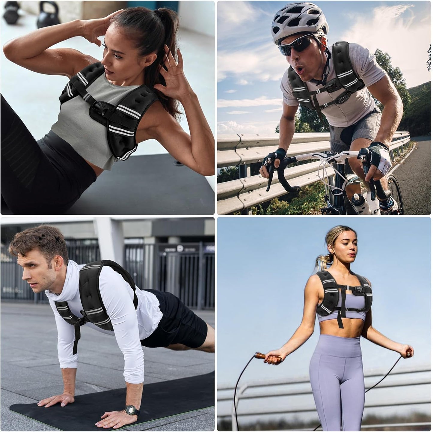 Weighted Vest – Skin-Safe Neoprene Construction with Leakproof Sealing for Clean, Worry-Free Training Sessions
