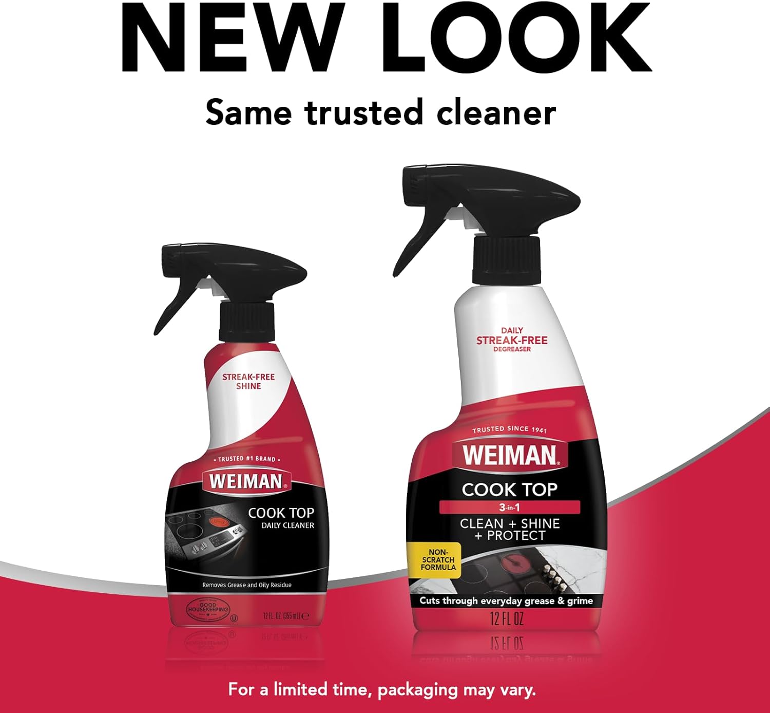 Weiman Cooktop Cleaner Set with Microfiber Towel – Practical Mother's Day Gift for the Woman Who Loves a Spotless Kitchen