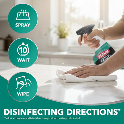 Weiman Daily Clean & Shine 2-Pack – Thoughtful New Home Countertop Care Gift Basket Staple