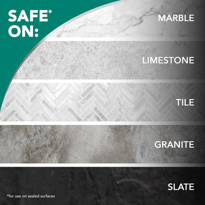 Weiman Disinfectant Granite Daily Clean & Shine – Worry-Free Germ-Killing Spray for Sealed Granite, Marble and Quartz