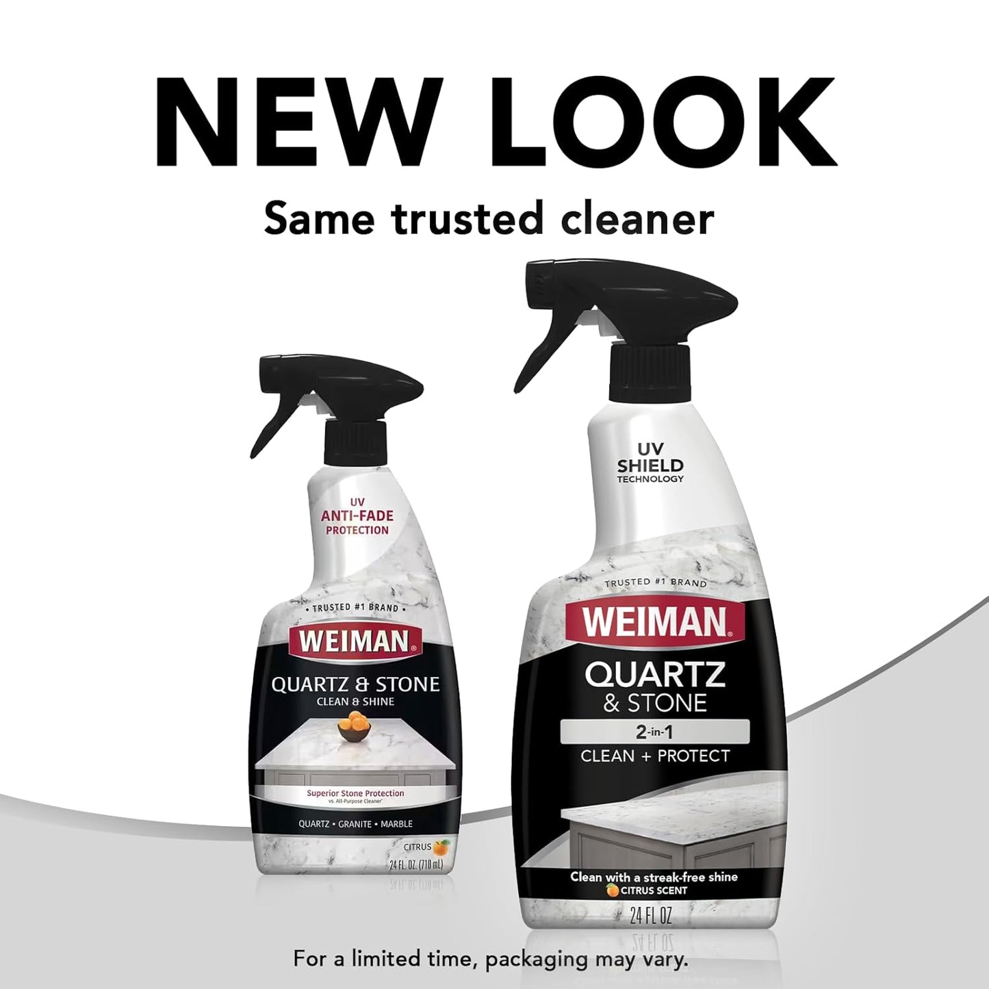 Weiman Quartz Countertop Cleaner and Polish — Residue-Free Clean for a Mindful Cooking Prep Space