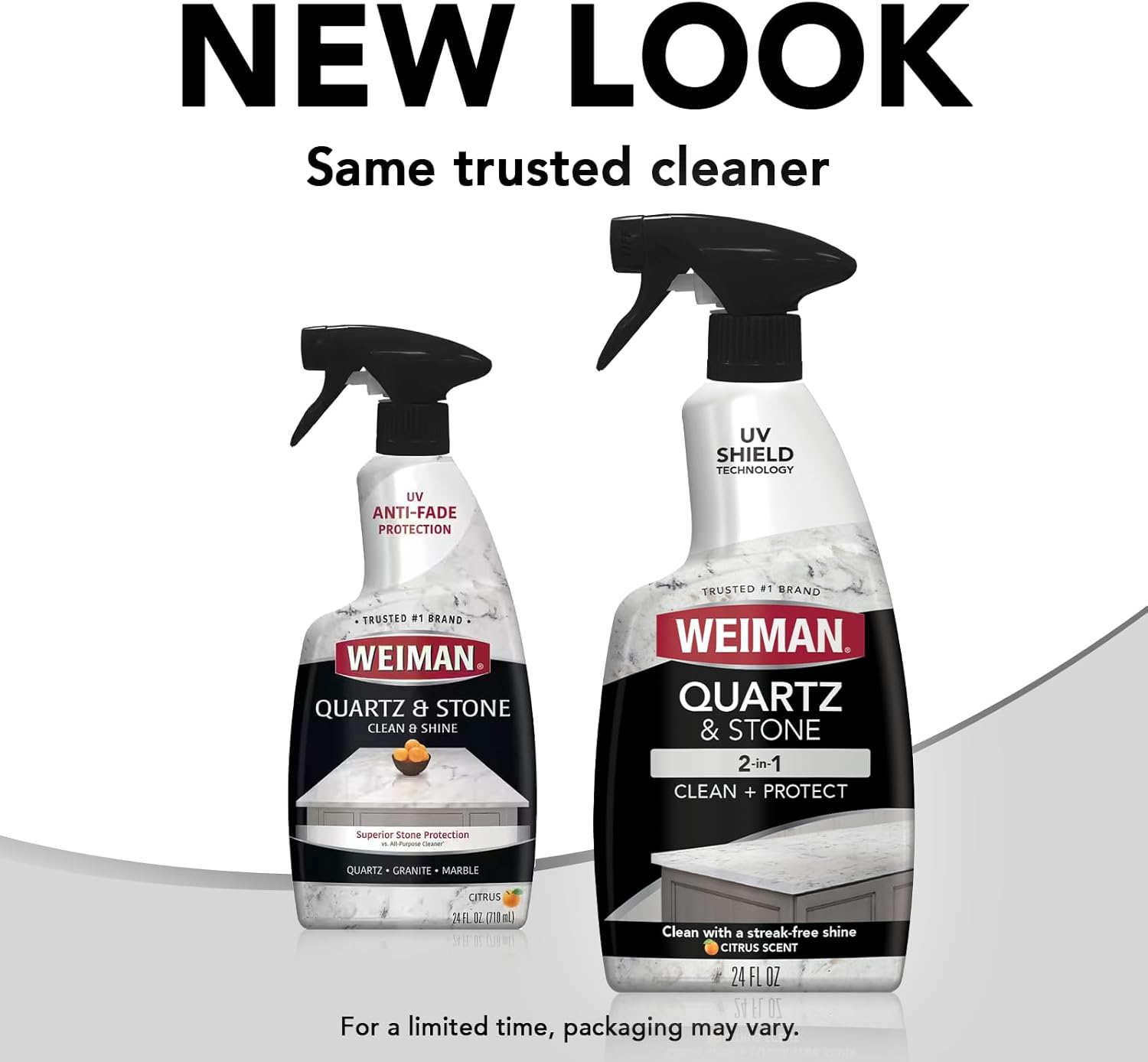 Weiman Quartz Countertop Cleaner & Polish – UV-Protected Finish for Sunlit Countertops and Open-Concept Living