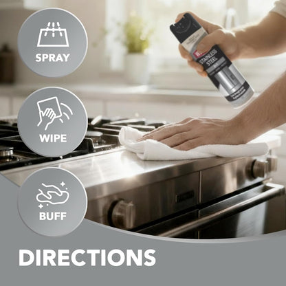 Weiman Stainless Steel Cleaner & Polish – Cozy Home Appliance & Sink Restorer