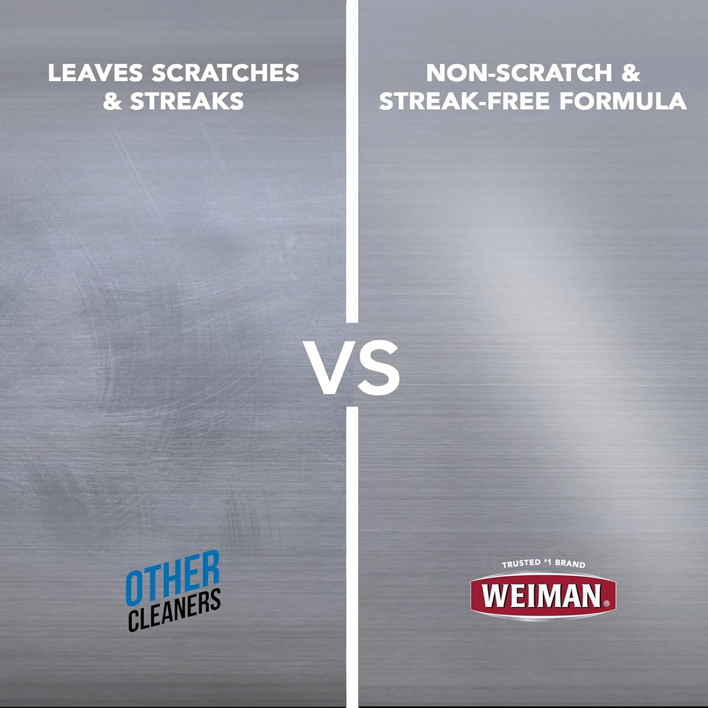 Weiman Stainless Steel Cleaner Wipes - Keep Black Stainless Finishes Photo-Ready in Modern Kitchens and Bathrooms