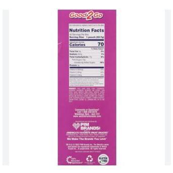 Welch's Fruit Snacks Berries 'N Cherries – Holiday Stocking Stuffer Snack for Kids and Adults, Bulk 40-Pack of 0.8 oz Bags