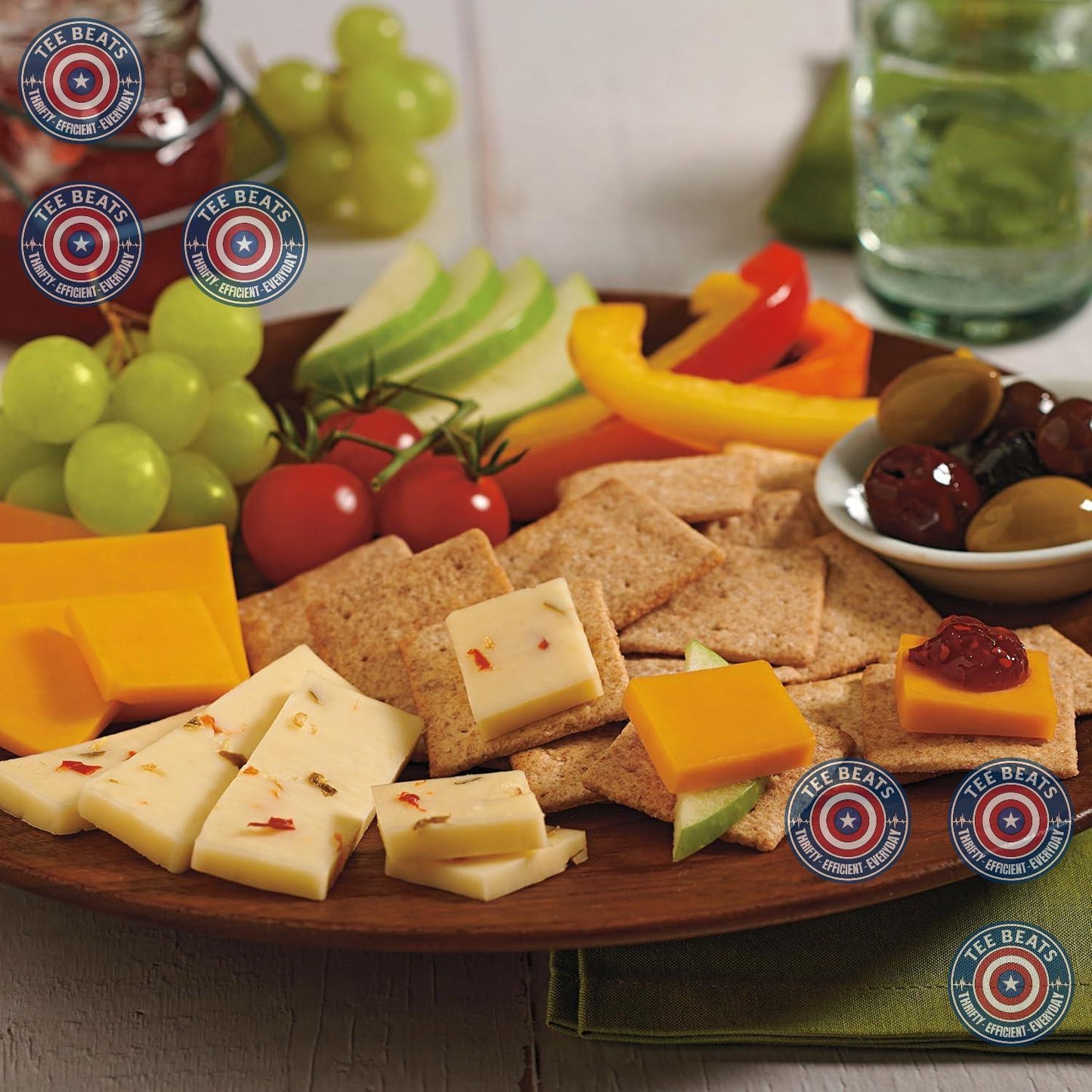 Wheat Thins Original Crackers – Patio Party Snack Cracker for Backyard BBQs