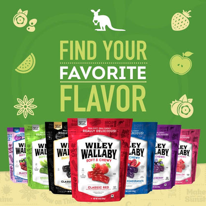 Wiley Wallaby Australian Licorice – Indulgent-Tasting Green Apple Twists That Fit a Low-Guilt Wellness Routine