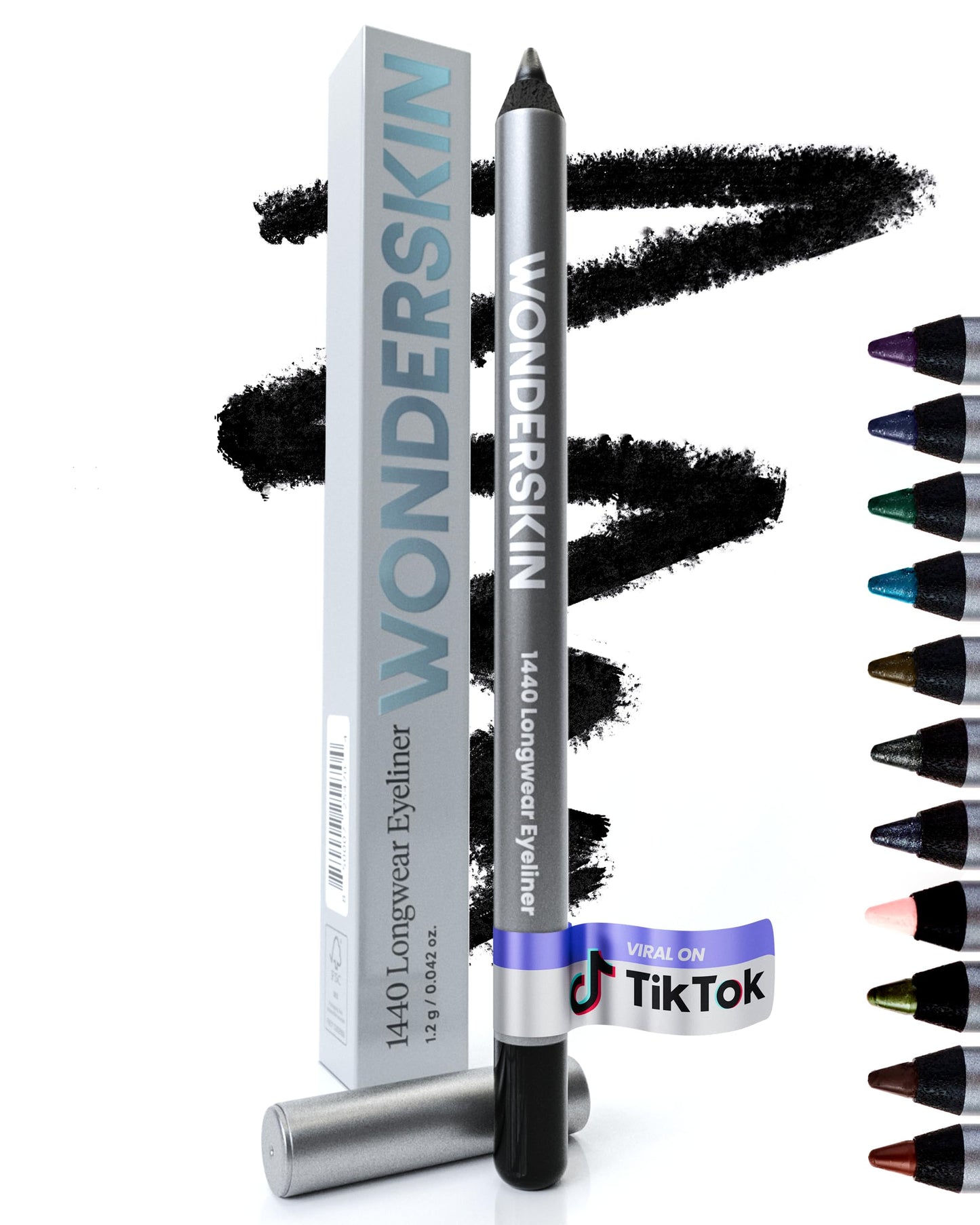 Wonderskin Sharpenable Eyeliner Pencil – Less-Is-More Eye Makeup for Intentional Beauty Routines