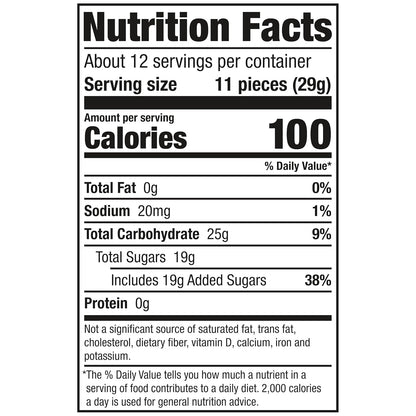 Wonka Jujyfruits Classic Chewy Gummy Candy, 12oz Shareable Assorted Bag for Birthday Party Favors and Lunches