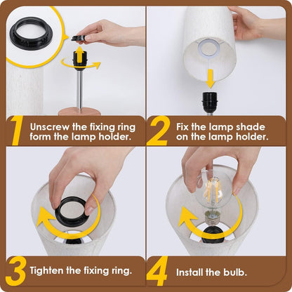 Yarra-Decor Calming Touch Lamp – Low-Settings Nightlight for Nursing Mothers and Restful Nights