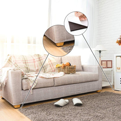 Yelanon Furniture Feet Pads – Pet and Kid Friendly Furniture Stoppers to Prevent Sliding Injuries