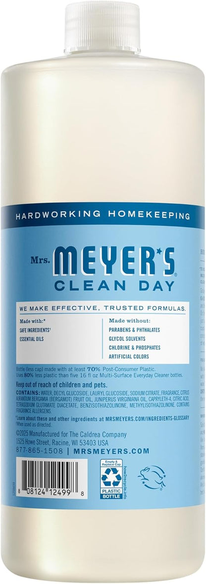 yields up to 16 gallons of cleaner when diluted, or 5 spray-bottle refills