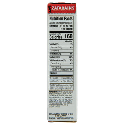 Zatarain's Jambalaya 8 oz Box – Pantry Friendly Dinner Solution for College Students and Young Adults