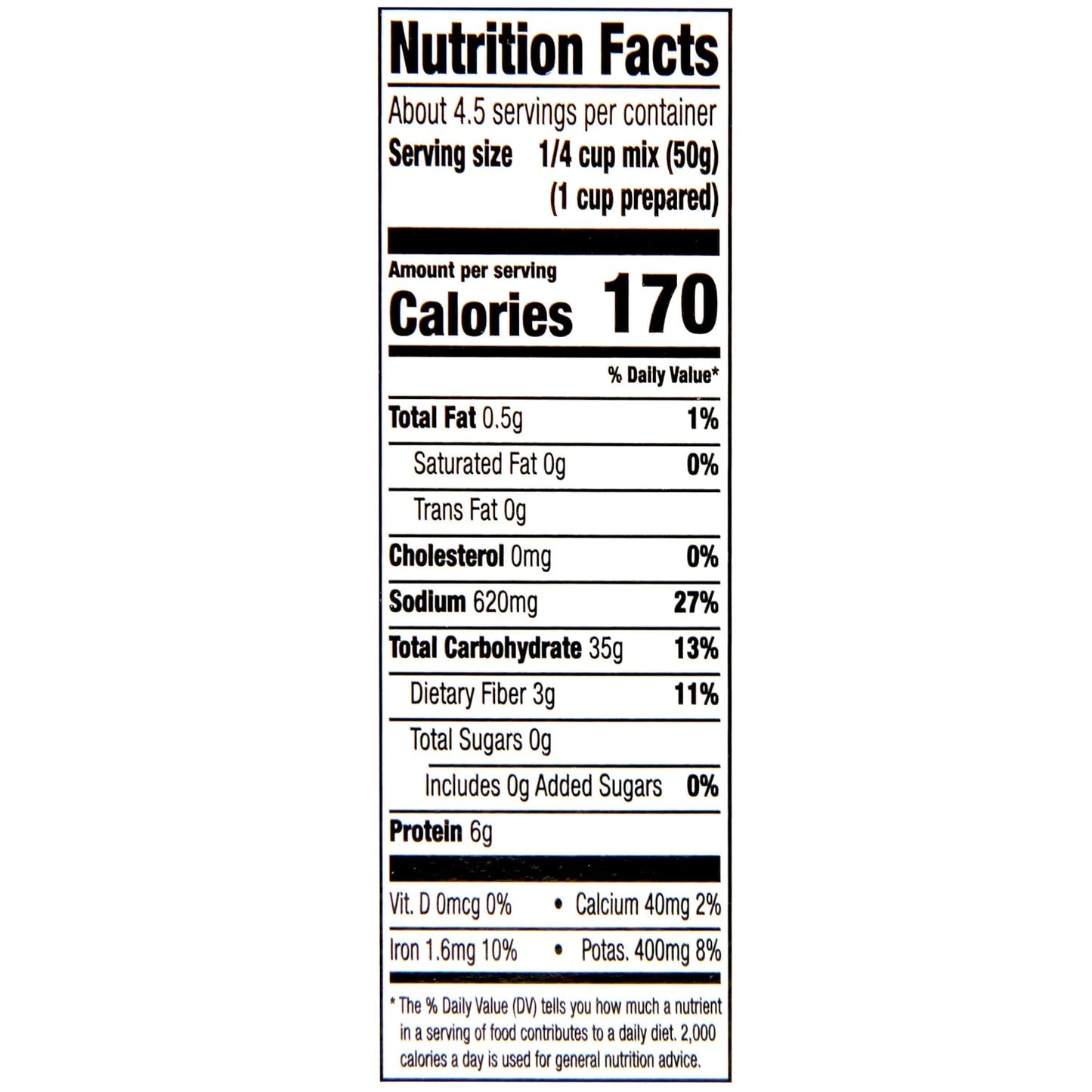 Zatarain's Red Beans & Rice Mix, 8 oz — Kid-Approved Quick Dinner Base for Busy Parents
