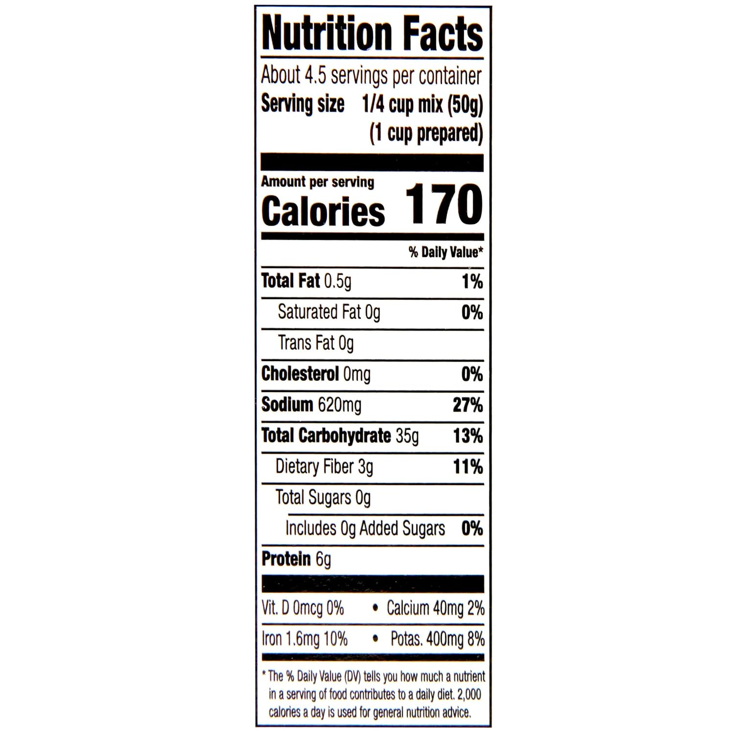 Zatarain's Red Beans & Rice Mix, 8 oz — Kid-Approved Quick Dinner Base for Busy Parents