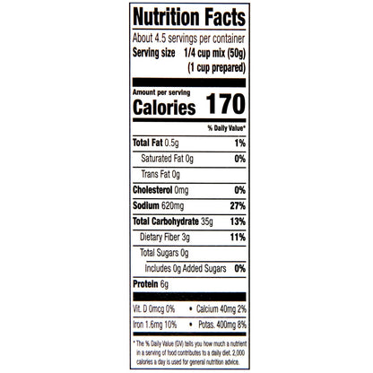 Zatarain's Red Beans & Rice Mix, 8 oz — Kid-Approved Quick Dinner Base for Busy Parents