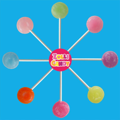 Zollipops Clean Teeth Pops Sugar Free Lollipops with Xylitol – 25 Calorie Dessert Alternative for Macro-Conscious Adults